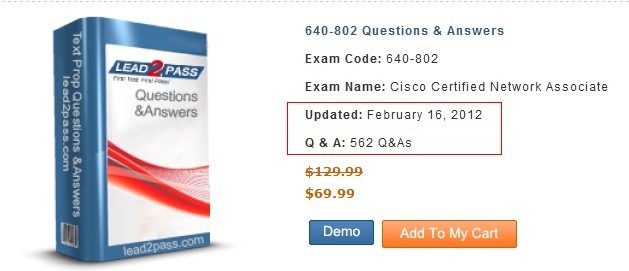 Lead2pass-640-802